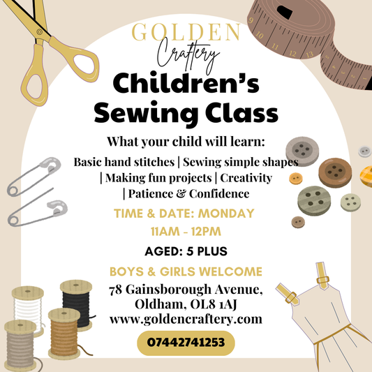 Home Education Hand Stitching Class 3